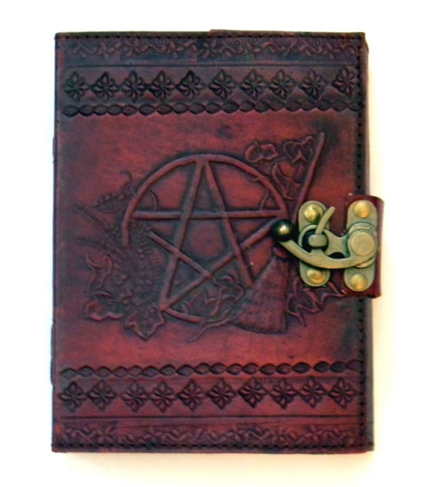 Sabrina Pentagram Leather Journal