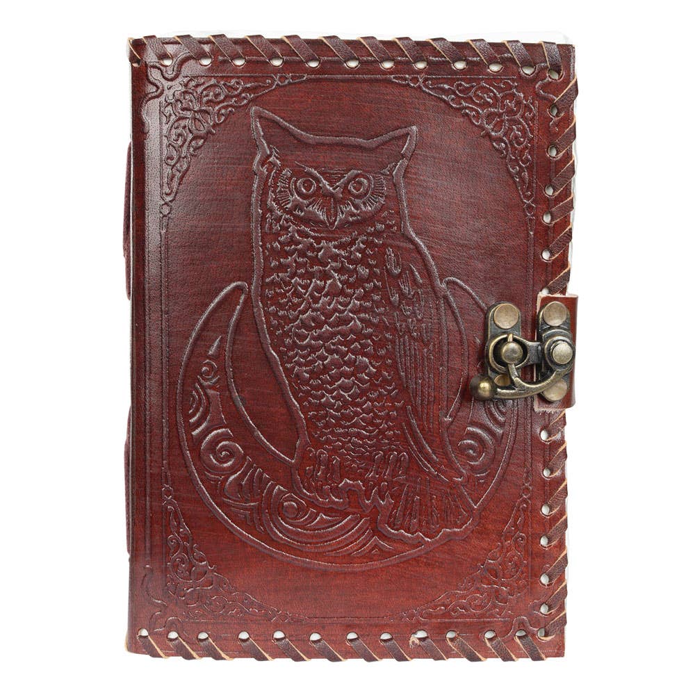 Owl Leather Journal