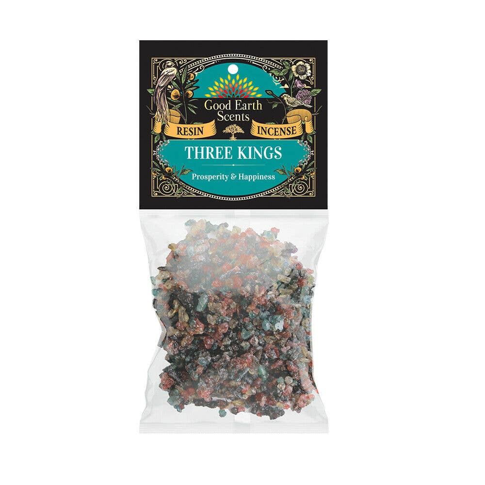 Three Kings Natural Resin Incense 1oz