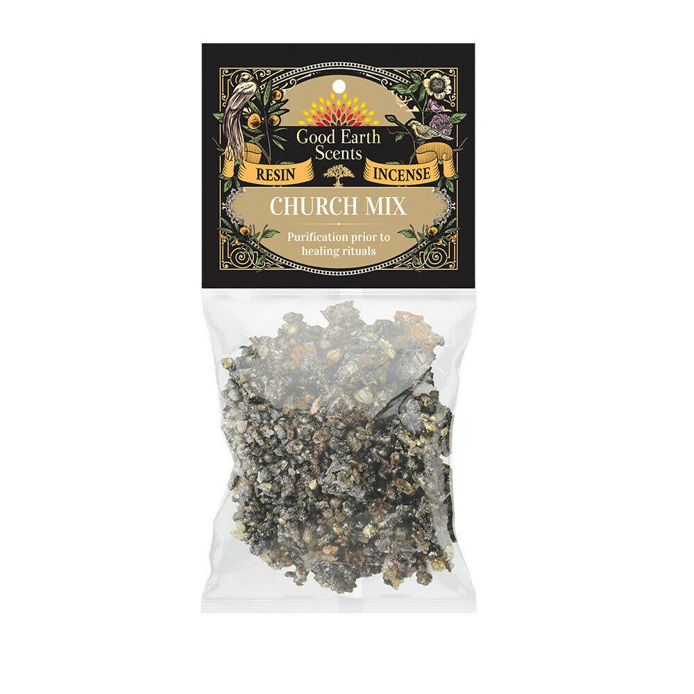 Church Mix Natural Resin Incense 1oz