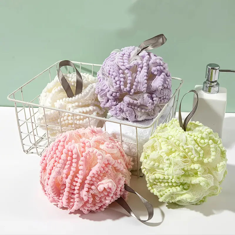 Large Loofah Shower Body Bath Sponge (Variety Colors)