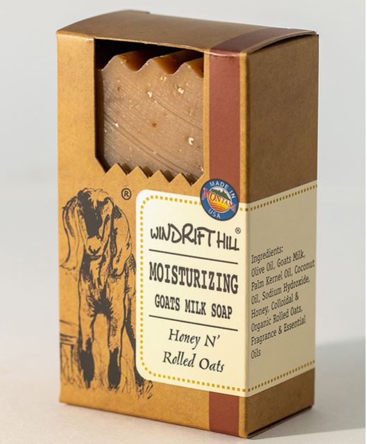 Honey N' Rolled Oats Moisturizing Goat Milk Soap