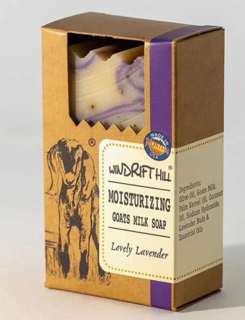 Lovely Lavender Moisturizing Goat Milk Soap