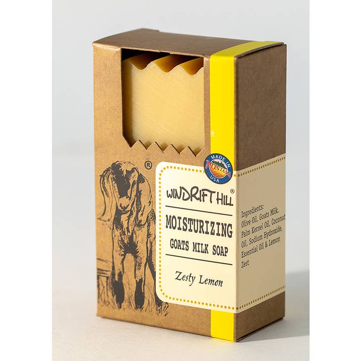 Zesty Lemon Moisturizing Goat Milk Soap