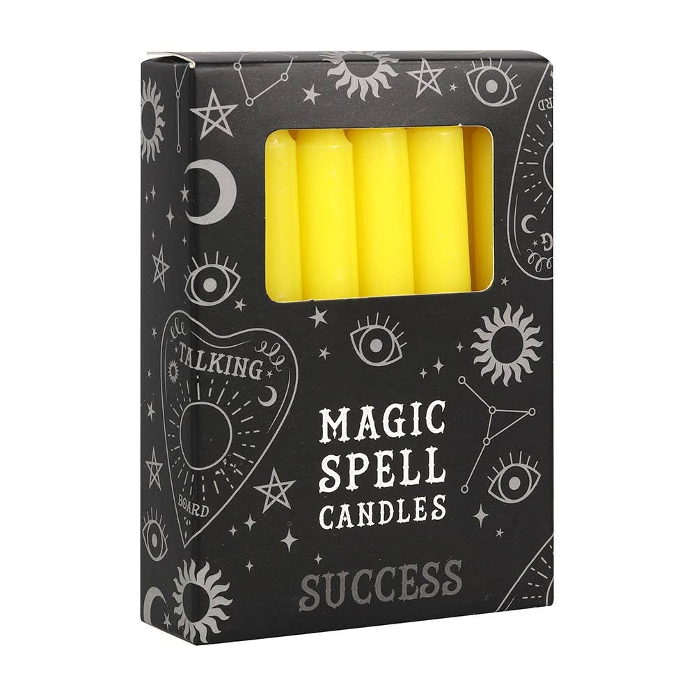 Yellow 'Success' Magic Spell Candles