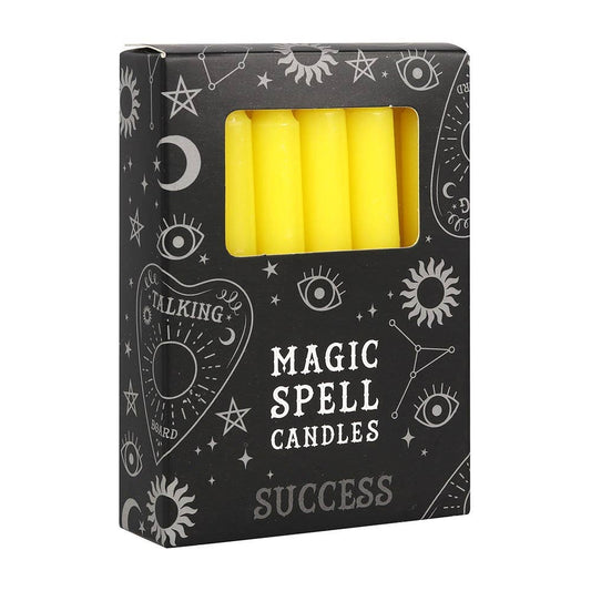Yellow 'Success' Magic Spell Candles