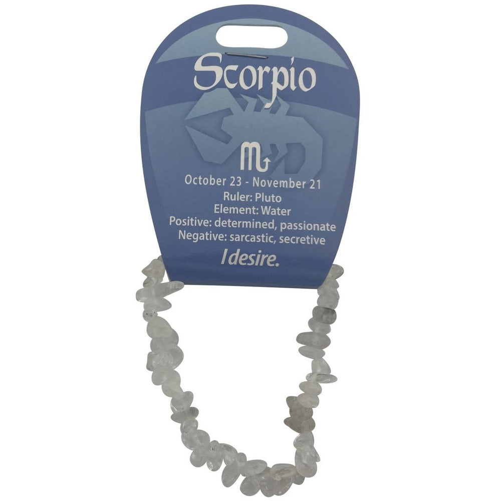 Zodiac Scorpio Quartz Bracelet