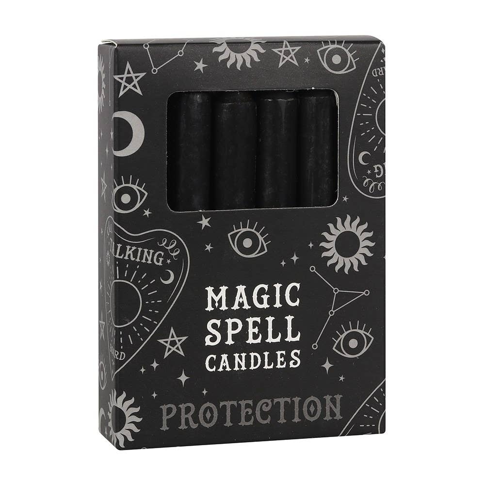 Black 'Protection' Magic Spell Candles