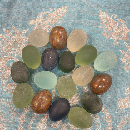 Fluorite Crystal Eggs