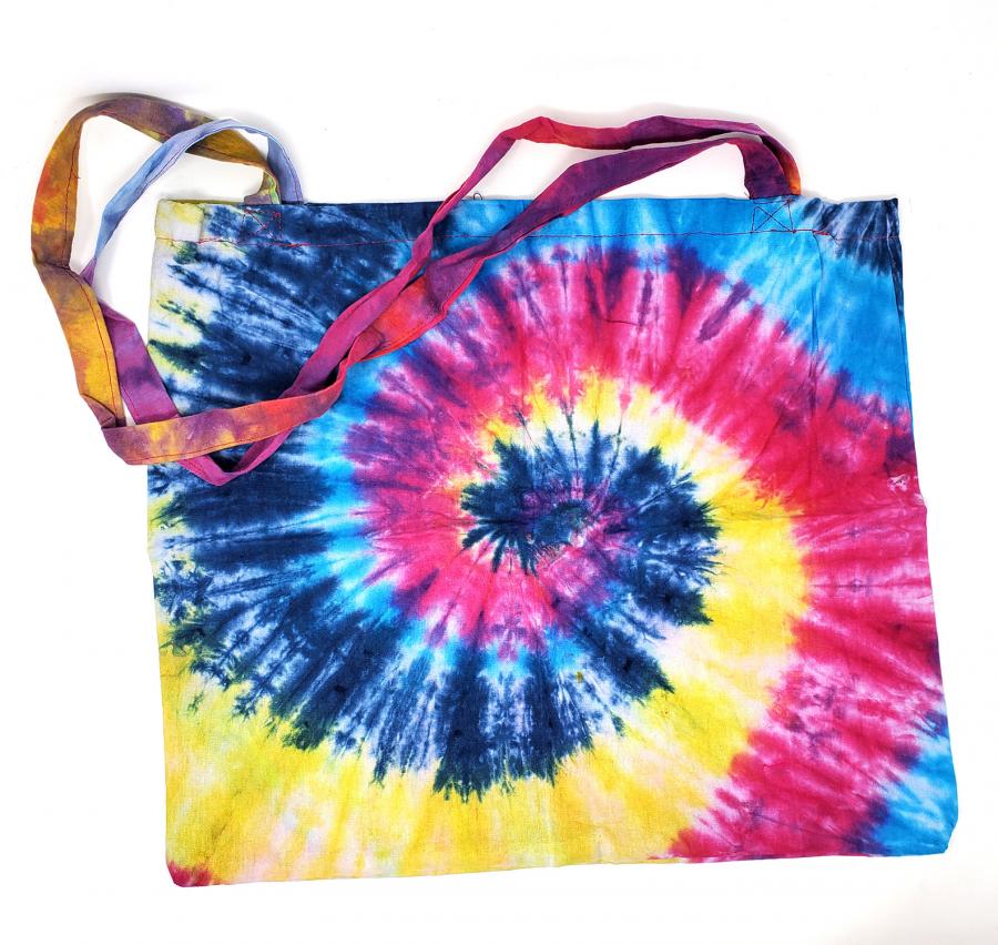 Spiral Tie Dye Tote Bag